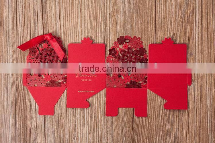 Handmade Feature clear box gift wedding candy