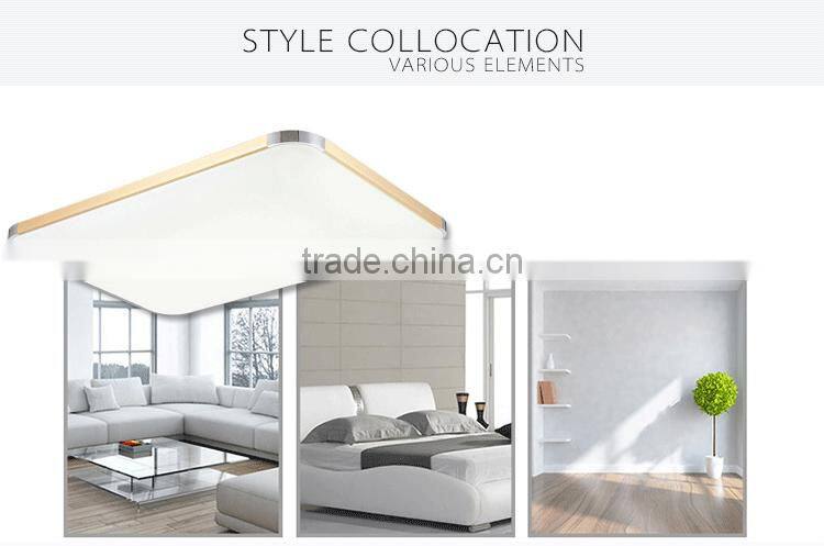 2015 top classic rectangle contemporary apple5 LED ceiling light series products 10-72W