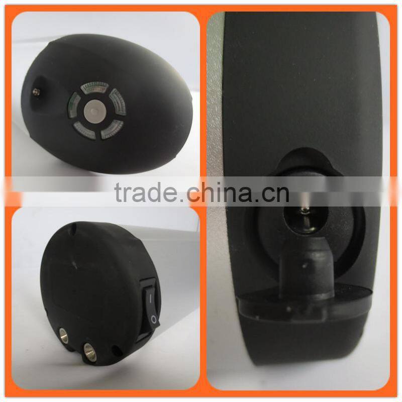 Factory direct sale,lithium bottle battery 36V10Ah for e-bikes ,assembly via 18650 rechargeable cells