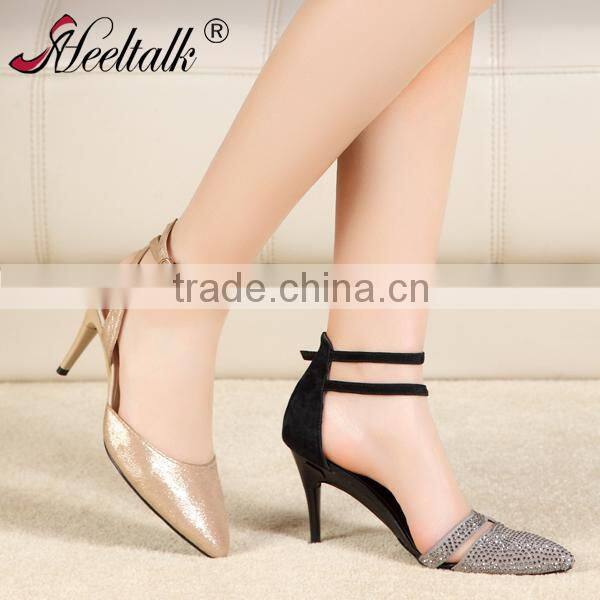 Latest hidden heels design ladies fashion high heel shoes and flat shoes foldable heels