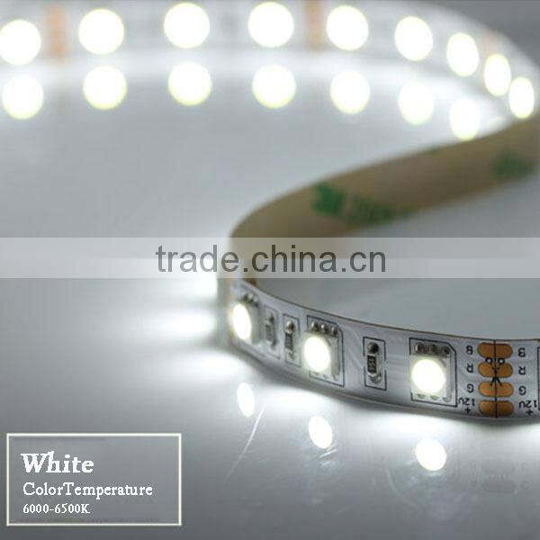 5050 SMD 60led/m Warm White Non-waterproof 300leds LED Flexible Strip Light CE/ROHS