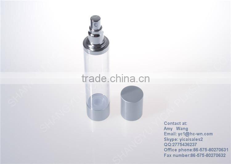 Spray Bottle Aluminum High End Cosmetic Airless Pump Bottle Wholesale
