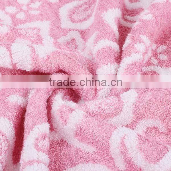 wholesale 100% cotton zero twist flower luxury soft hand towel
