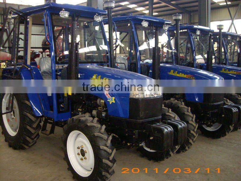 LT554 55hp 4WD wheel-style farm tractor with CE