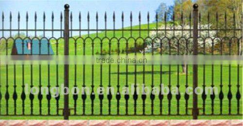 2012 Top-selling modern hand made iron fence ornaments