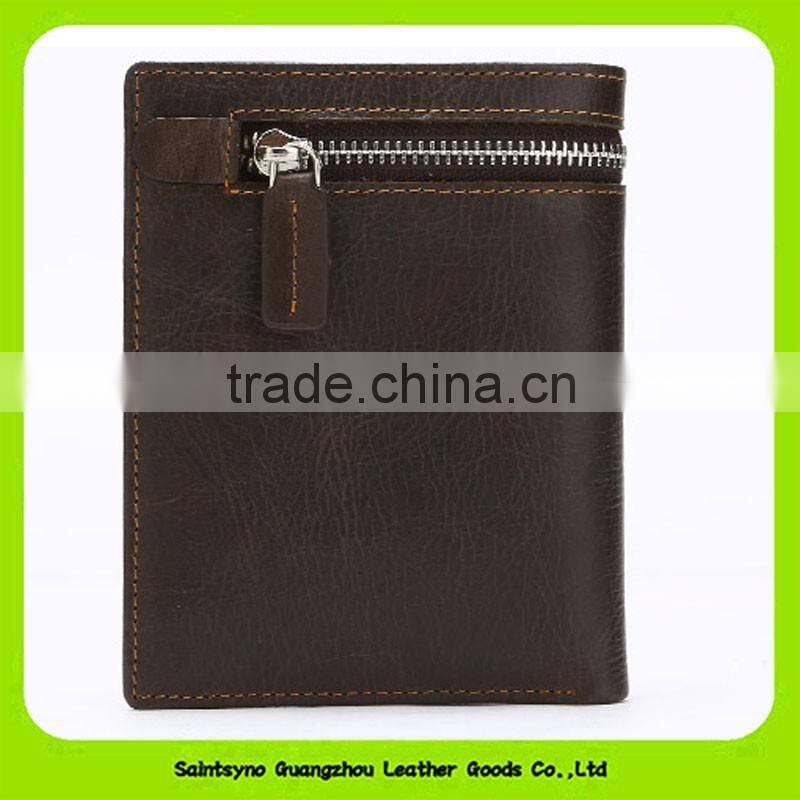 16902 Best workmanship men leather wallet manufacturer