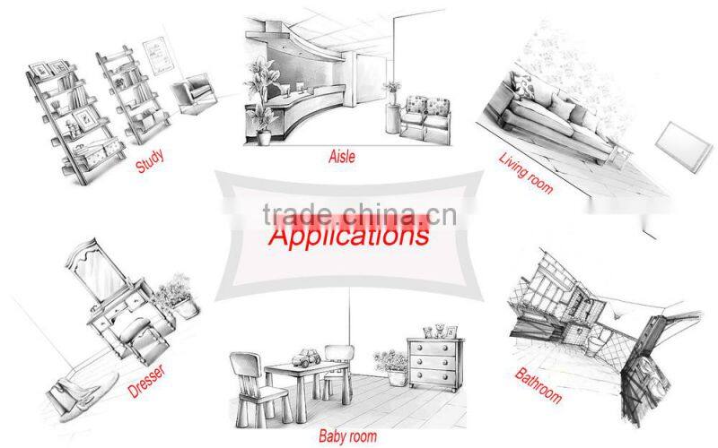 ce rohs acrylic led lamps for bathroom mirrors