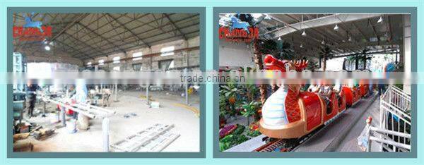 dragon coaster for kids ! Amusement park ride Electric mini train/sliding dragon coaster for kids