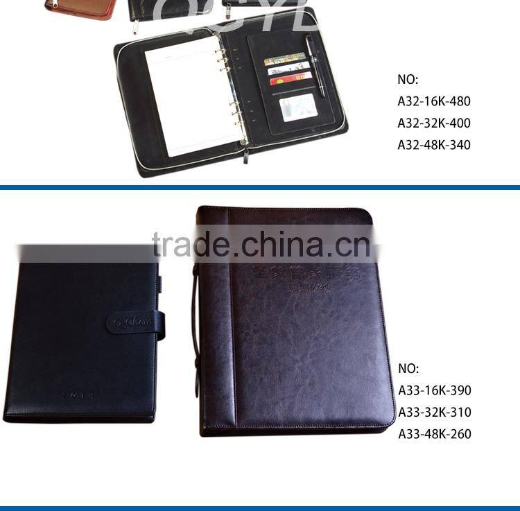 london recordable notebook with zipper