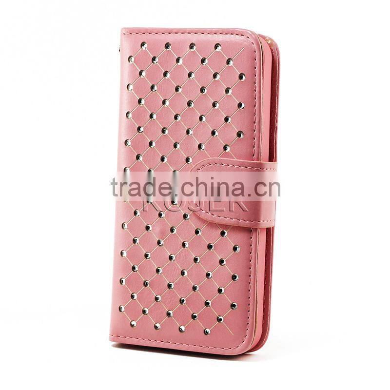 PU Leather Wallet Style Cell phone Cases for Iphone 6