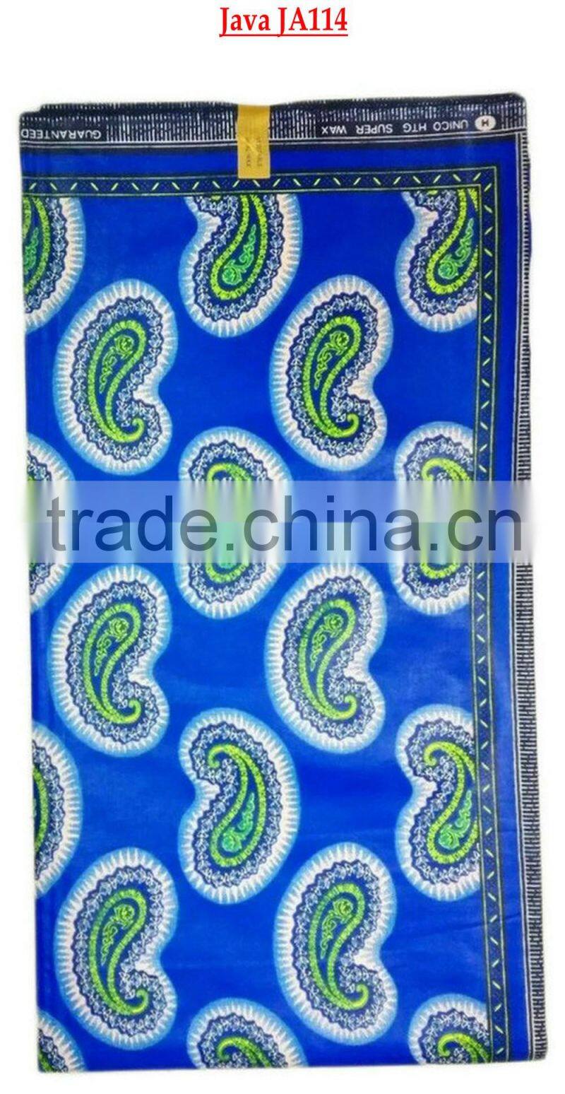 wholesale spandex african wax printed cotton fabric