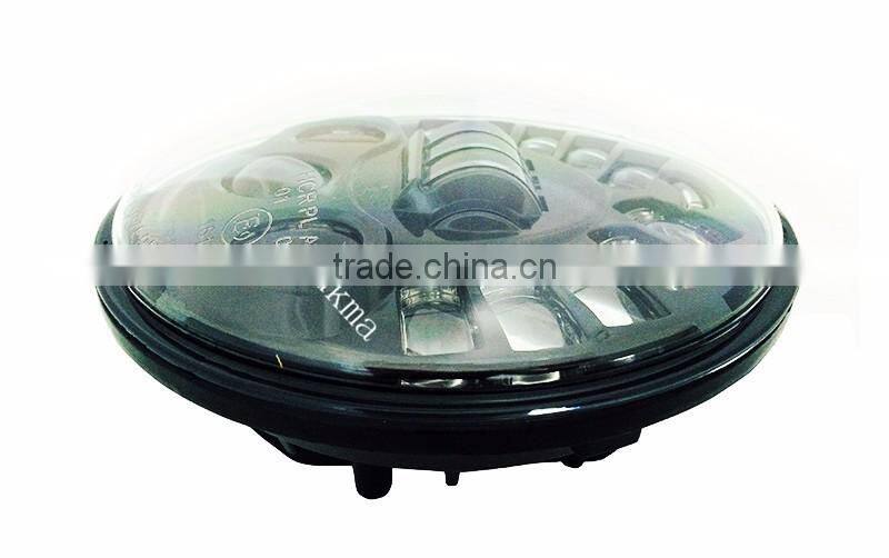 7" Daymaker LED Headlight For Harley Motorcycle Bull Projector HID LED Light Bulb DRL Turn Signal & Parking Light LED Headlamp