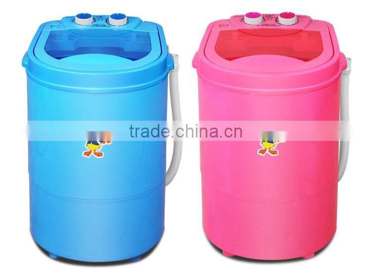 2016 new 2.8KG mini washing machine with spin dryer portable mini washing machine with spin dryer for sale