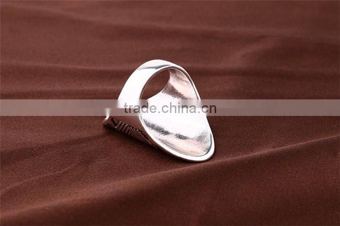 Full metal zinc alloy bohemian vintage graven gold finger ring jewelry