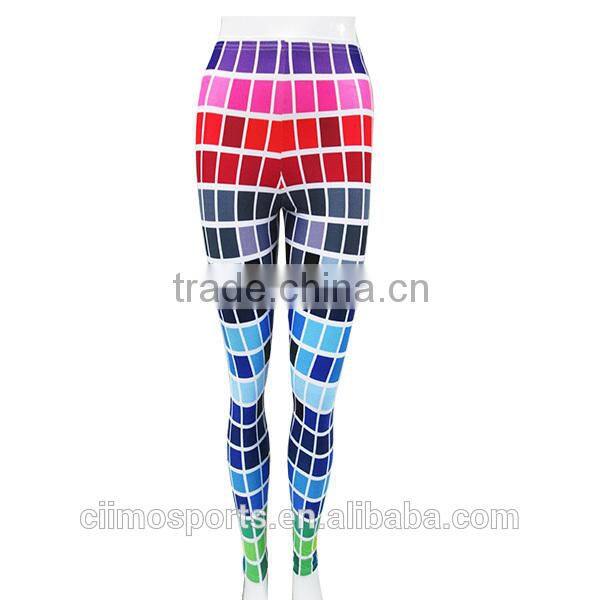 Women sexy leggings leggings spandex Sublimation printed leggings