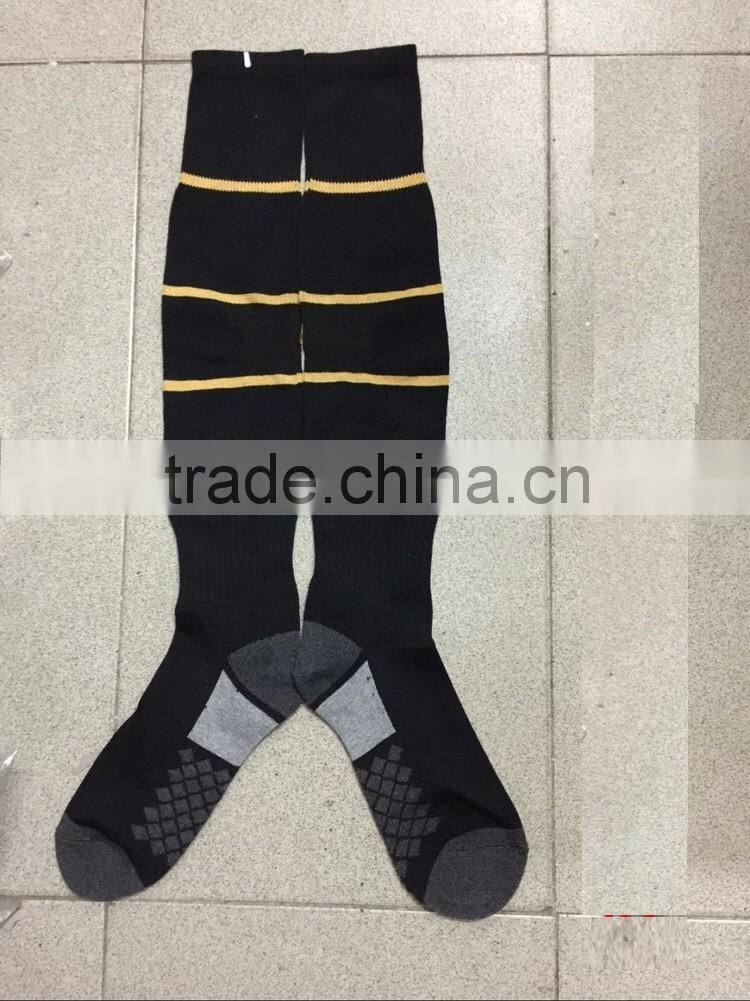 high quality team soccer socks striped soccer socks