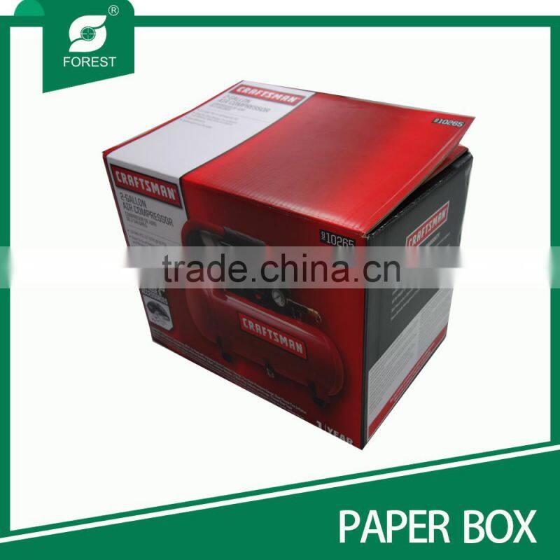 Larger kraft foldable paper box shipping box