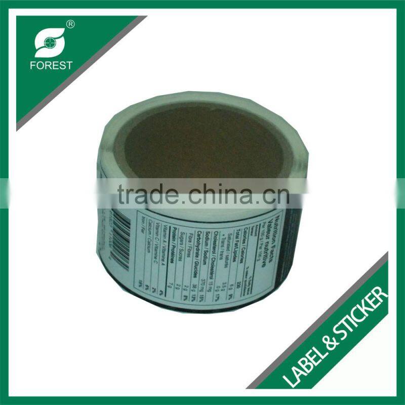 HIGH QUALITY AND INEXPENSIVE RECYCLED PAPER MATERIAL DIE CUT STICKES FOR PERSONAL CARE