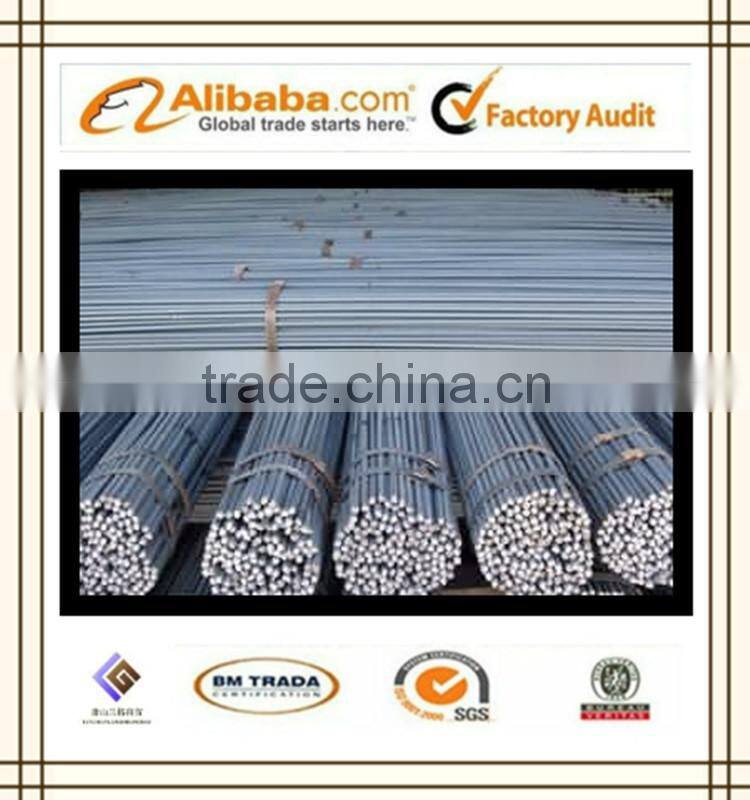 Reinforcing rebar steel chinise iron bar via ASTM prove