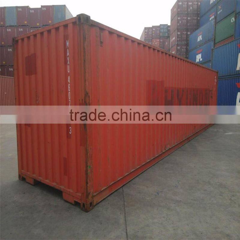supply 40GP cheap high quality used standard shipping container