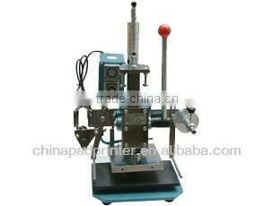 Manual heat press machine/ metal label embosser machine TH-180