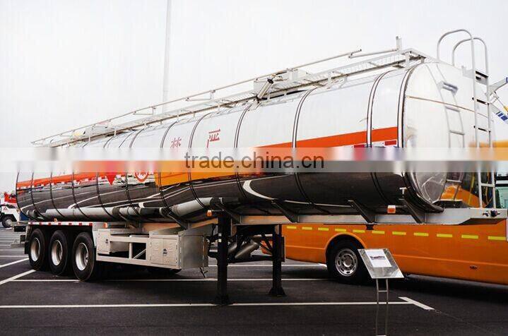 50,000L Aluminum Alloy Fuel Tank Semi-trailer