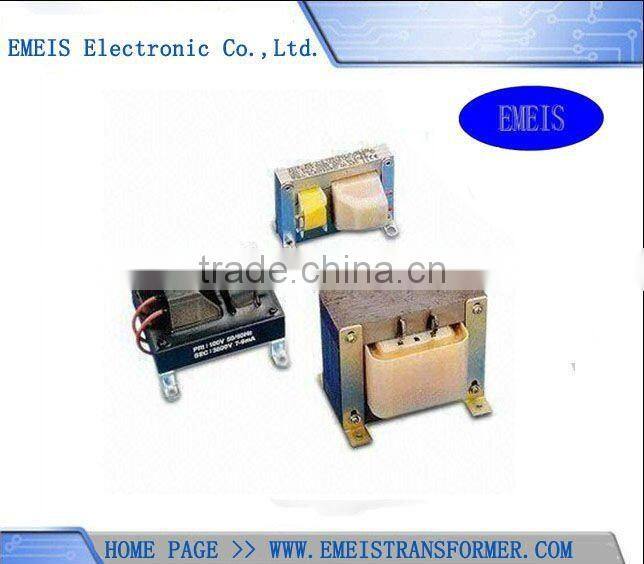 High Voltage Transformer with Special Design and 1,000, 15,000V AC/7 to 40mA Output Voltage Range