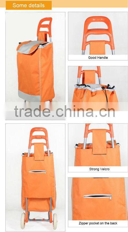 Hot sale foldable stair-climbing shopping cart