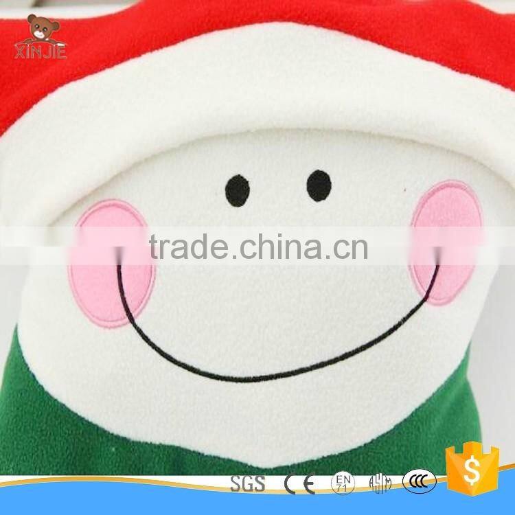 custom star shape christmas santa claus decorative pillow