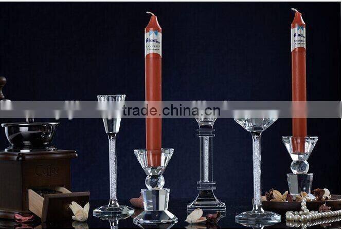 diamond shape crystal candle holder/tealight holder