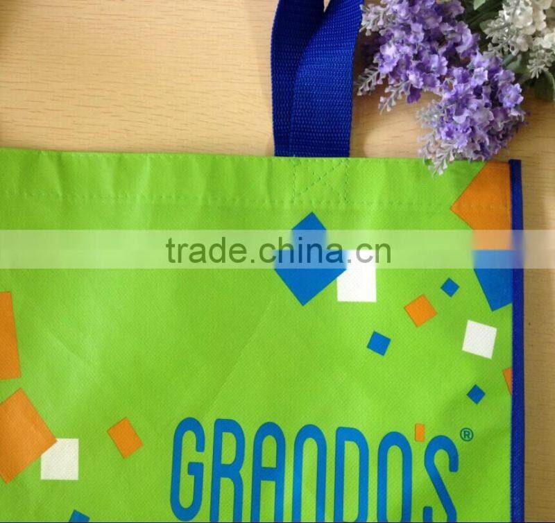 Picture printing non woven polypropylene tote bag