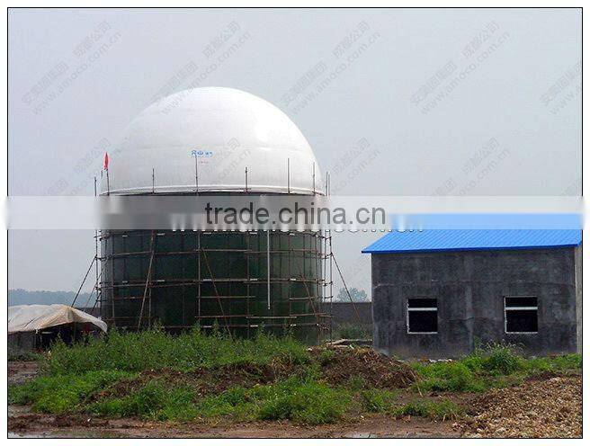 Dual Membrane Biogas Storage Equipment & Easy Installation