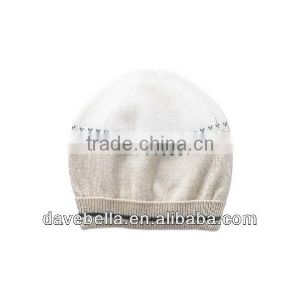 DB298 dave bella autumn winter baby hat infant caps baby knitted hat