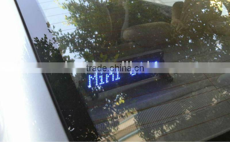 Alibaba desktop led display numeric red color single side 16*96 led sign