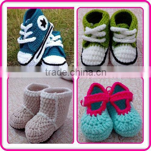 lovely baby crochet comfort shoes