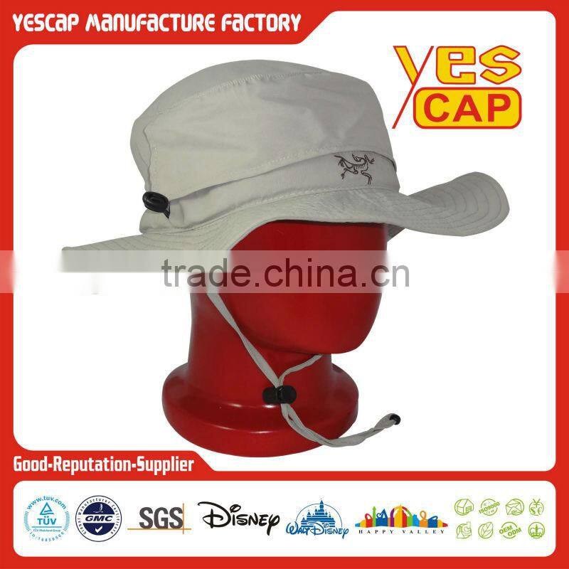 custom fishman bucket hat with string