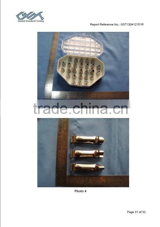 Stainless Steel Russian Nozzle Set of 8pcs nozzles & 1 nozzles adaptor & 10pcs disposable piping bag Cake Decorating Nozzle