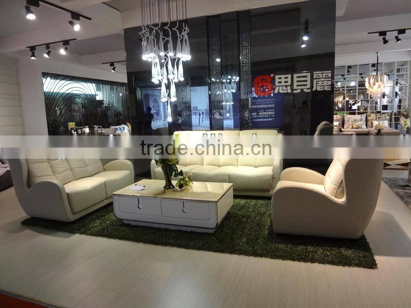 Modern sectional leather sofa set design