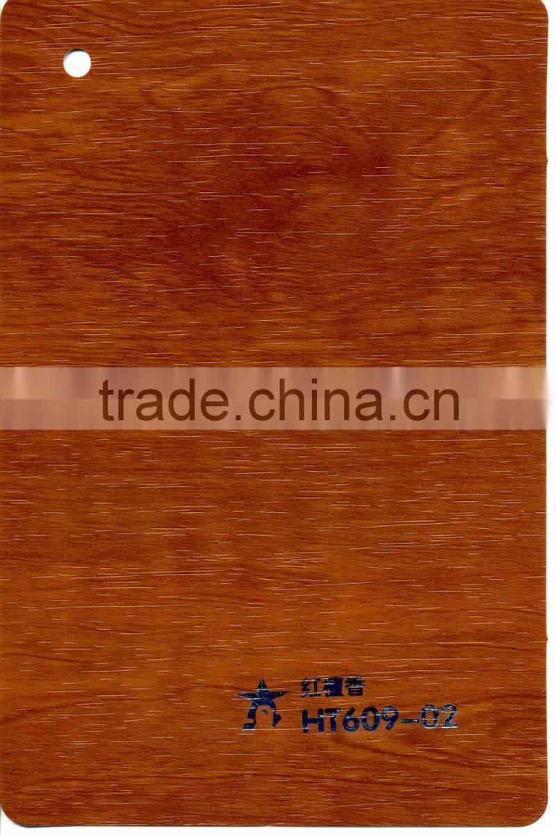 Wood grain lamination film, pvc wood veneer film, pvc lamination for furniture