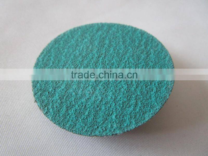 2" Green abrasive fibre disc