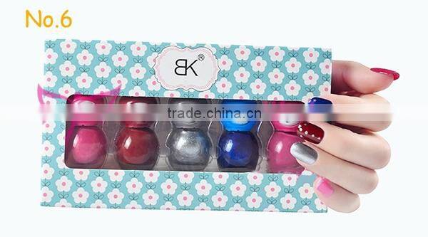 New bk Candy baby water based nail polish set