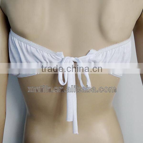 China Manufacturer Wholesale Disposable 100% Cotton Bra
