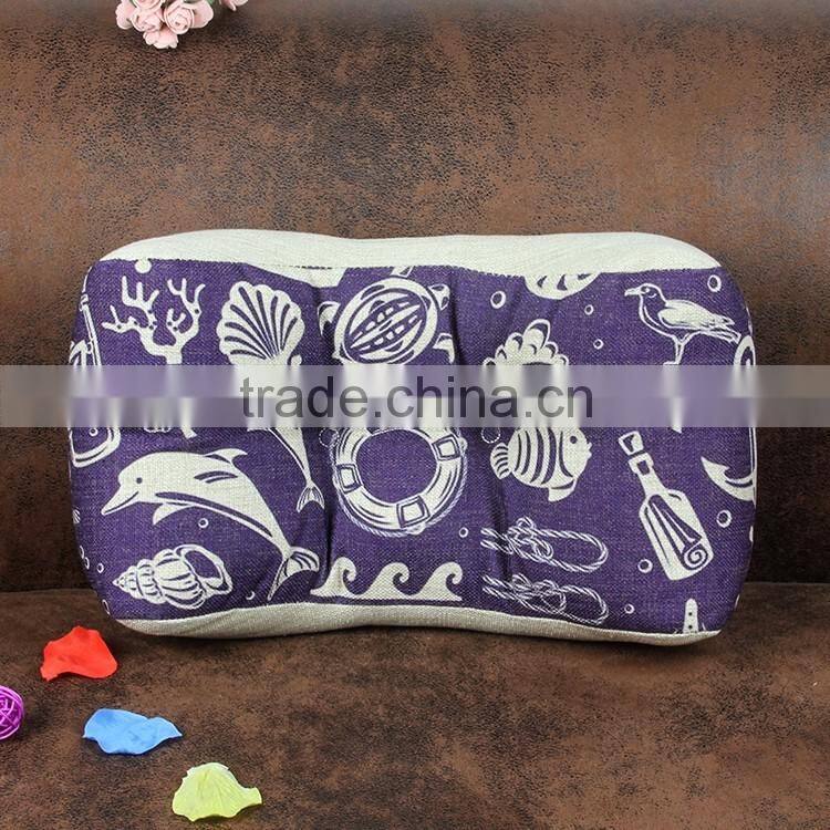 2015 new hippocampus deep sea fish undersea world waist cushion cover Office pillow
