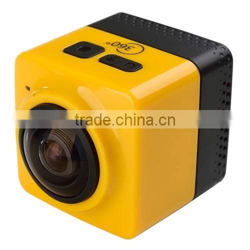 360*190 Degrees Large Wide Angle Lens WiFi Sport Camcorder Panoramic View Sport Camera