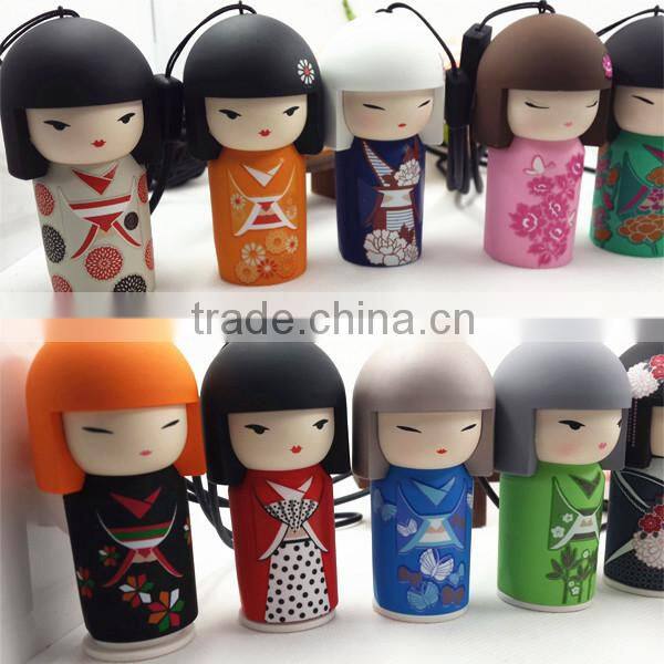 2 in 1 5V 2.1A Hangings Cartoon Monster Design Micro USB Car Charger