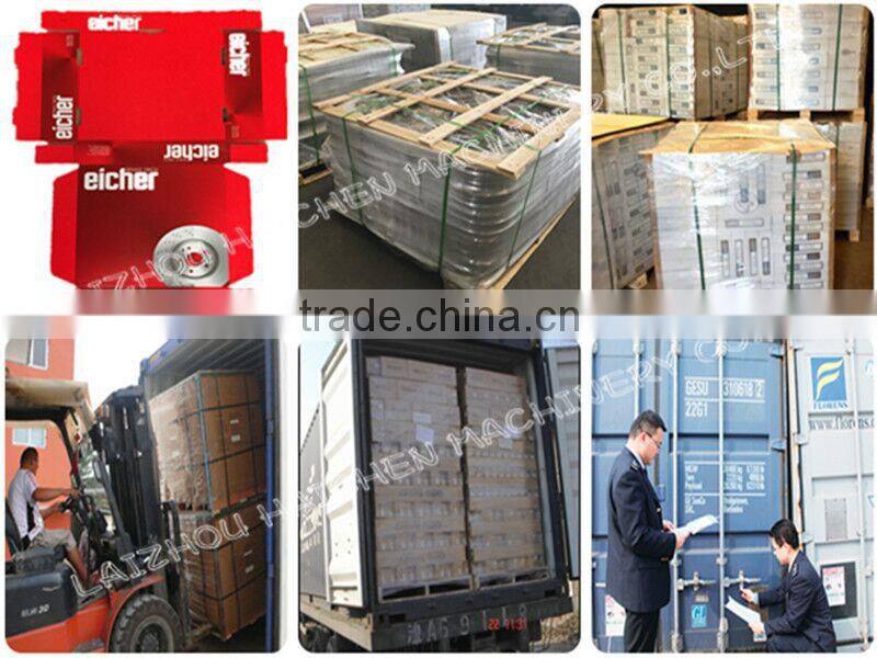Gray iron casting vented brake discs , car spare parts