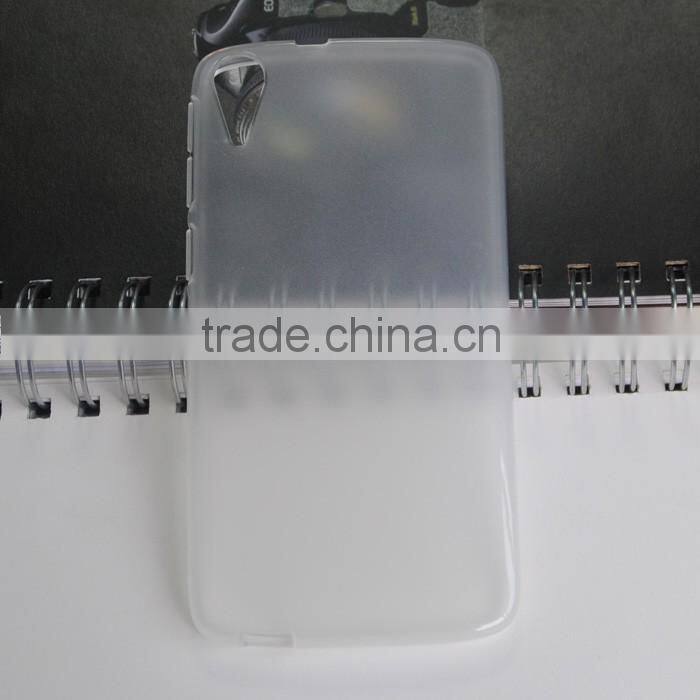 Jelly tpu soft cover case for HTC desire 828 Mix colors