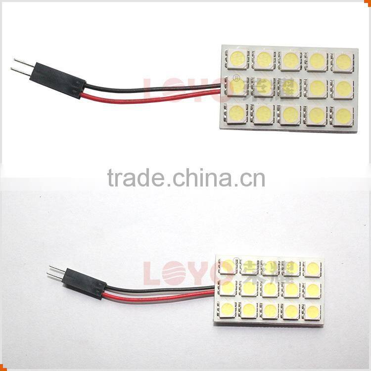 LED light board PCB light 15 LEDs light T10/BA9S/Festoon led light price list
