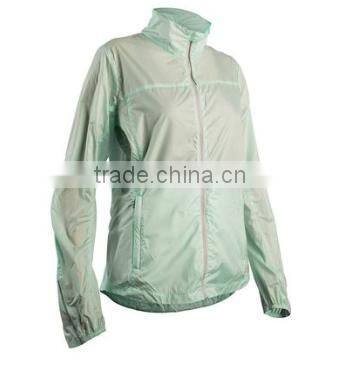 Woman outwear suntan-proof wear UV-protection wear breathable windbreaker Grey
