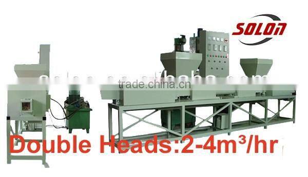 Environment friendly wood sawdust board making machine with low heat consumption